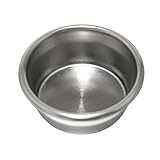 Mtlavishness 58 mm Edelstahl-Kaffeefilterkorb Premium-Filterbecher mit feinmaschiger Filteranordnung sorgt dafür, dass kein Kaffeepulver verspritzt und der ursprüngliche Geschmack (54mm)