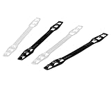 VEPATIM 16 Maskenhalter Maskenbandverlängerung 3-stufig verstellbar weiß schwarz