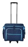 Prym 612633 Nähmaschinen-Trolley Jeans - 44 x 22 x 36 cm