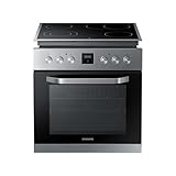 Samsung Herdset F-NB69R3301RS bestehend aus Ceranfeld und Einbaubackofen,69 ℓ, versenkbare Knebel, Glaskeramik Kochfläche