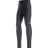 GORE WEAR Herren Thermo Fahrrad-Tights mit Sitzpolster, C3, XL, Schwarz