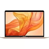 Apple MacBook Air 2020 mit Intel Core i5 (13-Zoll, 16GB RAM, 256GB SSD-Speicher) QWERTZ Deutsch Gold (Generalüberholt)