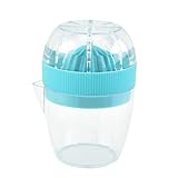 Manueller Zitronenentwerfer, Kalkentferner, Kompakter Orangenpresse, tragbares Zitrusfrüchte-Druckwerkzeug, multifunktionales Küchengerät für frischen Saft zu Hause