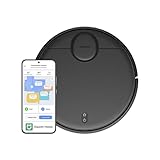 Xiaomi T12 Robot Vacuum, Smart Saugroboter mit Wischfunktion, Roboterstaubsauger mit 3500Pa, LiDAR Navigation, Hinderniserkennung, bis 130 Minuten Laufzeit, App-Steuerung, Teppich Tierhaare Hartböden