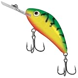 Salmo Rattlin Hornet Floating Wobbler, Salmo Farben:Green Tiger, Länge/Gewicht/Laufverhalten/Tauchtiefe:4.5cm / 6g / schwimmend / 1.8-3.4m
