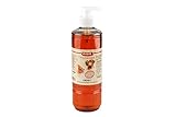 DIBO Lachsöl für Hunde und Katzen – 500ml mit Pumpspender | Reich an Omega-3 & Omega-6 Fettsäuren | Für gesundes Fell & Haut | Hundefutter, Barf, B.A.R.F.