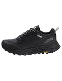 Jack Wolfskin Herren TERRAVENTURE Texapore Low M Walking-Schuh, Black/Black, 45.5 EU