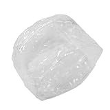 Veemoon Transparenter Sitzsack Wasserdichter Großer Stapelbarer Sitzsackbezug mit Reißverschluss Multifunktionaler Organizer für Kleidung DIY Sofa für Kleinkinder ohne Füllung