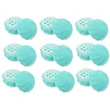 CLISPEED Kunststoff Lippenbalsam Reisebehälter 10 Stück Kugelförmig 157 Zoll Leere Lippenstiftbox für Selbstgemacht Kosmetik und Alltag