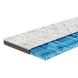 Topper Comfort XXL Rave 12cm Härtegrade H2 Matratzentopper Matratzenauflage aus Kaltschaum mit 7 Zonen, für alle Matratzen & Betten geeignet von Lunea Möbel (180x200 cm)