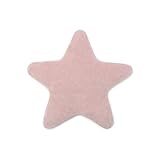 Ehrenkind® Wärmekissen Mond aus 100% Bio-Baumwolle Nickistoff | Kirschkernkissen für Babys & Kinder | Natürliches Wärme- & Kühlkissen | Mondform Rosé | Waschbar & Made in Europe