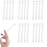 20 Stück Vaginal Applikatorröhrchen, Hygienische Einmal Applikatoren für Medizinische Zäpfchen und Salben, Glatte Oberfläche, Aus Medizinischem Kunststoff, Einfache Anwendung, Ideal für die Intimpfleg