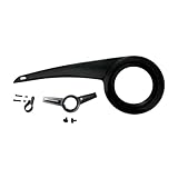 Ronyme Fahrradkettenschutz -Deckungs -Ersatzfall Zykluszubehör Shell Protector Freizeit Fahrradkettenabdeckung für 32T-38T Kurbeln,Ideal für Rennrad & Citybike