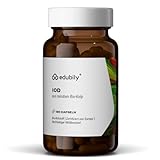 edubily nutrition® Jod aus reinstem Bio Kelp - 100 µg Jod pro Kapsel - Laborgeprüft - ohne Zusatzstoffe - Laborgeprüft (180 Kapseln)