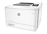 HP Color LaserJet Pro M452nw Farblaserdrucker (A4, Drucker, WLAN, LAN, HP ePrint, Airprint, USB, 600 x 600 dpi) weiß