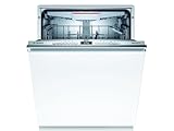 Bosch SBH4HCX48E Serie 4 Smarter XXL-Geschirrspüler vollintegriert, 60 cm breit, bis 92,5 cm extra hoch, Besteckschublade, Made in Germany, Silence Programm besonders leise