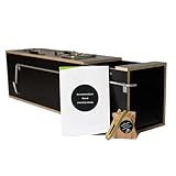 EcoTraps Marderfalle Lebendfalle Professionell 200cm - Wasserdicht Holz Marder Lockmittel Lebendfalle Ratte - Marderabwehr aus Marderfalle mit Zange, Folienhandschuhe, Köder und Gebrauchsanweisung