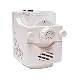 Nudelmaschine, Automatische Elektrische Pastamaschine, Spaghetti Nudelmaker Spaghettimaschine, für Pasta 160W Weiß