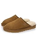 Rohn Lammfell Pantoffel Loisl für Herren, echt Lammfell Slipper in top Qualität (43 EU, braun, numeric_43)