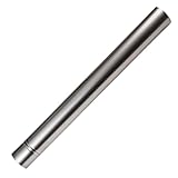 Heizung Rauchrohr, Ofenrohr, Rauchrohr, Ofenknie, Kaminofenrohr, Abgasrohr Kamin, Kaminofen Abgas, Kaminrohr, fur Festbrennstoffe wie Holz, Kohle, Stahlblech 100-150 mm (DN Ø 120 Rohr 1000 mm)