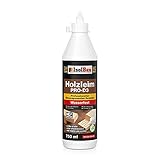 Isolbau Holzleim PRO-D3 - Extra starker Holzkleber für alle Holzarten, für Innen & Außen, Lösemittelfrei, Wasserfest - 750 ml (860 g)