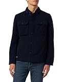 camel active Herren Fieldjacket in Wolloptik Dunkelblau, Menswear-L