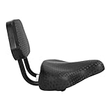 Fahrradsitzsattel | Universal-Fahrradsattel mit Rückenstütze | Zubehör für unterwegs, Reisen, tägliches Fahren, Erkundung im Freien, Fahrrad