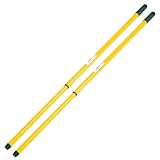 Novaliv 2X Teleskopstiel 72 – 125 cm 2 TLG Universalstiel Stab Ersatzstiel Besenstiel mit Gewinde Ersatzteil Stiel Ersatz Teleskopstange Teleskop (2, Ersatzstiel)