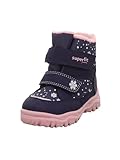 Superfit Mädchen Husky1 Warm Gefütterte Gore-tex Schneestiefel, Blau Rosa 8020, 23 EU