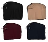 netproshop Weiche Nierendecke mit Fleece Ausreitdecke mit Schweifkordel Shetty bis XLFull, Groesse:XL Full, Farbe:Dunkelblau