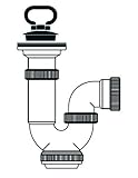 hidrotecnoagua Water – Geruchverschluss gebogen ausziehbar t-30 Durchmesser 70 1.1/2 '