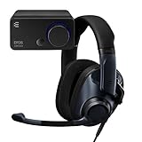 EPOS H6Pro Closed + GSX 300 Bundle - Für PC, Mac,Gaming Dac/Externe USB-Soundkarte mit 7.1 Surround Sound, hochauflösende Audio EQ Voreinstellungen für Gaming,Gaming Soundkarte, schwarz