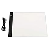 A3 LED Leuchtplatte Light Pad, Zeichnung mit USB Kabel Einstellbare Helligkeit für Diamond Painting, Artcraft, Zeichnen, Tattoo, Zeichnen (A3)