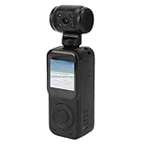 Denash 4K Vlogging Cam, WiFi -Actionkamera mit 130 ° Weitwinkelobjektiv, 180 ° Rotierendes Objektiv, 1,5 -Zoll