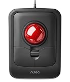 Nulea M511 Pro Trackball Maus, kabelgebundene ergonomische Rollerball-Maus, Computermaus, kompatibel mit Windows, Mac