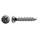 SPAX GIX-C Schnellbauschrauben 3,9 x 19 mm, HiLo-Gewinde, 1000 Stück, kleiner Fräskopf, Kreuzschlitz-H2, Trockenbauschrauben für Gipsfaserplatten und Trockenestrich-Elementen – 1791170390195
