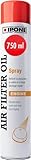 IPONE – Air Filter Oil Filteröl für Motorrad-Luftfilter aus Schaumstoff – 750ml – Motorenschutz – Einfache Anwendung