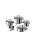 Zwilling Quadro – 5 teiliges Set Kochgeschirr, Silber, 58 x 35 x 30 cm