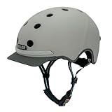 Melon Fahrradhelm E-Series für Damen & Herren | sicherer Cityhelm mit Beleuchtung | Front- und Rücklicht (Grau, XL bis XXL)