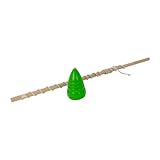 GICO Peitschenkreisel aus Holz in diversen Farben, Peitsche mit Schnur und Kreisel - Qualität Made in EU – 6445 (Grün)