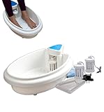 Fuß-Elektrolyse-Bad Komplett-Set mit Ionen-Technologie, Wasserwanne und Fußbad-Schüssel für Wellness und Fußpflege Zuhause, entspannt und reinigt | Hydrosana