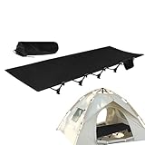 Feldbett für Erwachsene – Reise-Campingbett zum Schlafen | Leichtes Zeltbett mit Tragetasche | Campingbett | Tragbares Bett für Erwachsene | Gewichtsbelastbares Reisebett für Wandern Jagd Ausflüge RV