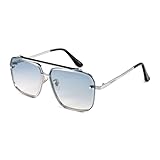 FEISEDY Retro 70er 80er Jahre Sonnenbrille Herren Damen...