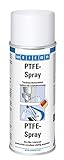Weicon 11300400 PTFE-Spray 400ml Trockenschmierstoff mit Antihaftwirkung fettfrei, Weiß