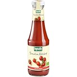 Byodo Bio Tomaten Ketchup, 2er Pack (2 x 500 ml) - 100% Bio-Qualität Italienische Tomaten, Fruchtig und Natürlich, Ohne Zusatzstoffe, Ideal für Grill & Pommes, Vegan