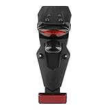 NCXKZLH Schutzblech Verkleidung 36,2x9 cm Universal Motorrad Kotflügel Hinten Kotflügel Mit Rücklicht Für Kotflügel Brems Rücklicht brems Lampe