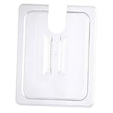 Mobestech Transparenter Hitzebeständiger Slow Cooker Ersatzdeckel Haushalts Behälterdeckel mit Sichtfenster Wiederverwendbar Langlebig für Langsames Kochen und Energiesparendes Garen