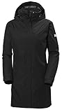Helly Hansen Damen W Aden Long Insulated Regenjacke, Schwarz, M EU