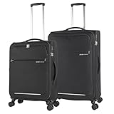 JASLEN - Koffer & Trolleys Trolley Set Reisekoffer Set Reisekoffer Mit Rollen Groß. Gepäck Sets, Schwarz