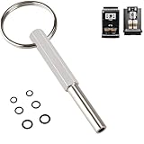 LeGeYo Schlüssel Oval für Jura Kaffeemaschine Ovalschlüssel Reparaturwerkzeug für Kaffeevollautomaten kompatibel mit Jura Krups AEG